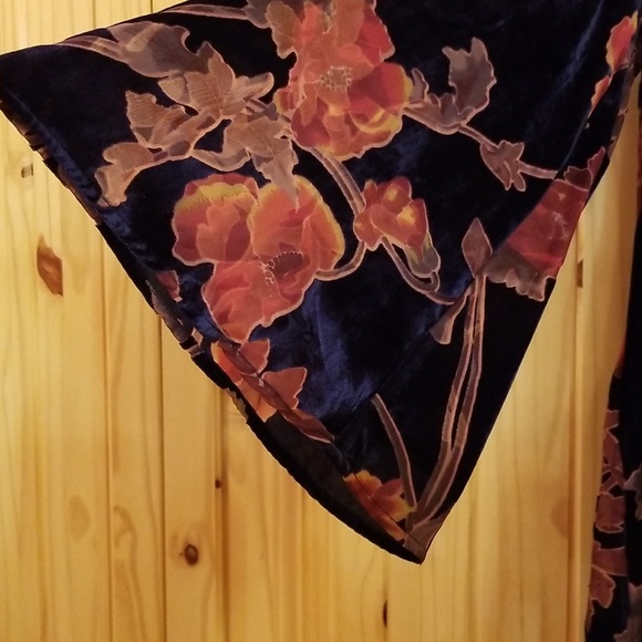 Beautiful cocktail dress, large size,California moon rise,gaze with a liner - Picture 2 of 6